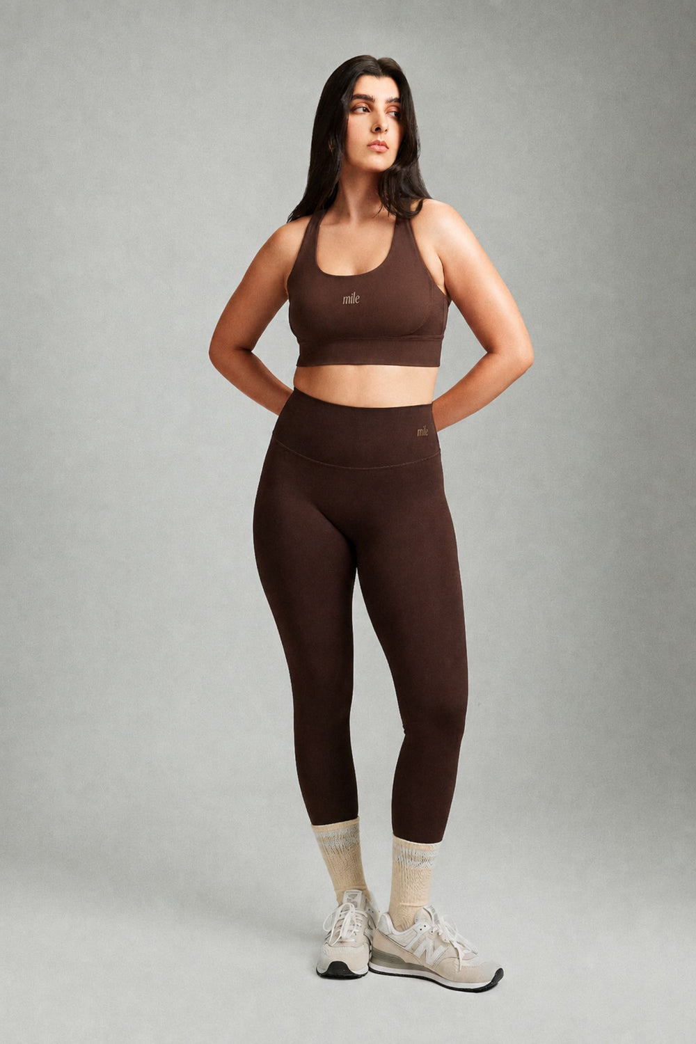 Coffee Bean OnTheGo Leggings Set