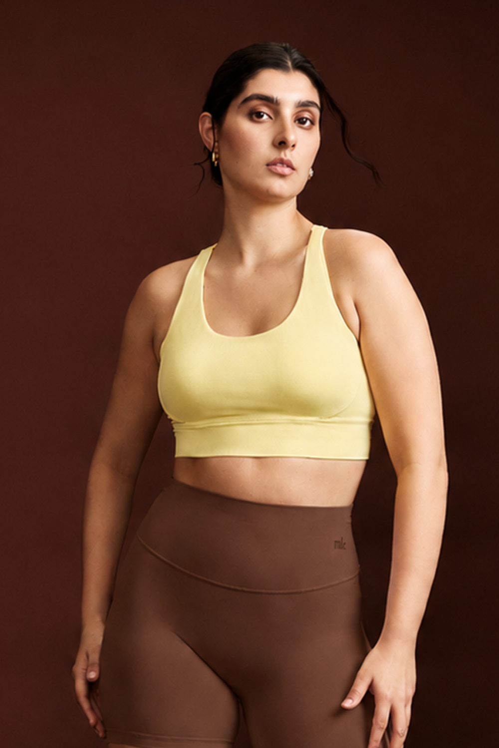Butterscotch OnTheGo Cross Back Sports Bra