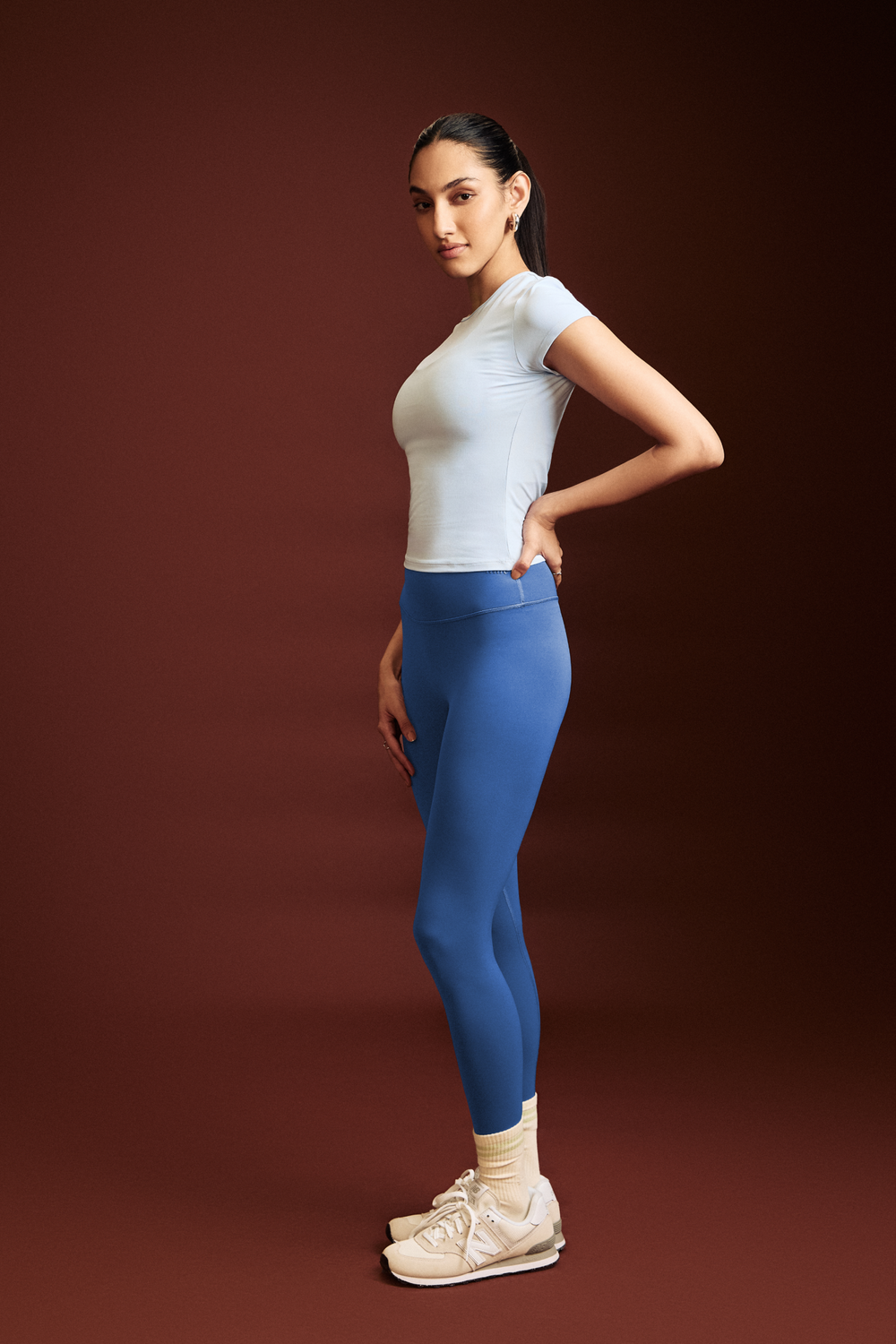 Steel Blue OnTheGo Leggings
