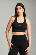 Black OnTheGo Cross Back Sports Bra