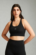 Black OnTheGo Cross Back Sports Bra