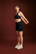 Black OnTheGo Shorts Set