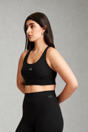 Black OnTheGo Cross Back Sports Bra