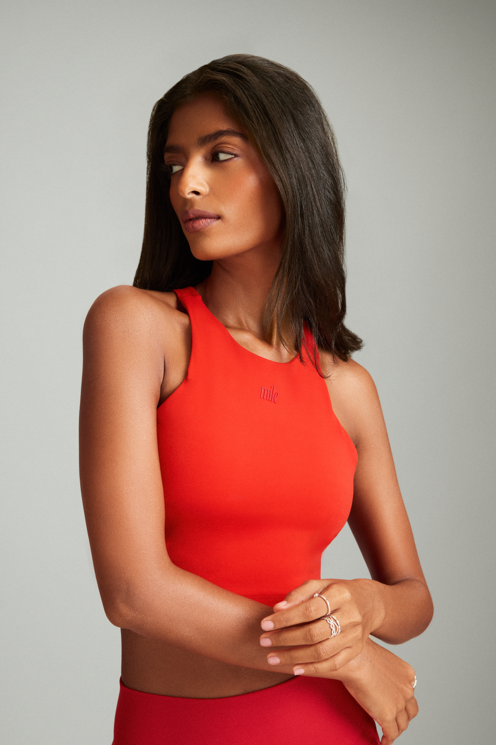 Cherry OnTheGo Cropped Tank
