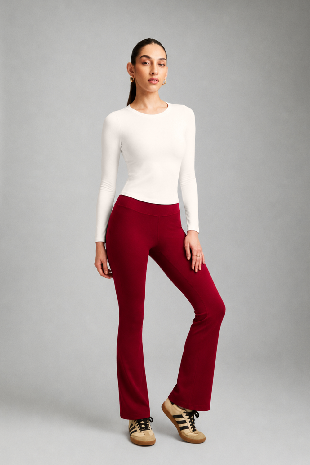 Red Velvet OnTheGo Flare Pants
