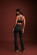 Black OnTheGo Flare Pants Set