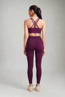 Grape Jelly OnTheGo Cross Back Sports Bra