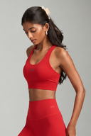 Cherry OnTheGo Cross Back Sports Bra