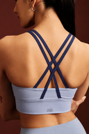 Blueberry Swirl OnTheGo Cross Back Sports Bra