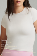 White OnTheGo Baby Tee