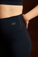 Black athletic shorts for women suitable for gym sessions, running, and everyday movement