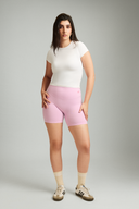 Bubblegum OnTheGo athletic shorts women can wear for workouts and daily activities