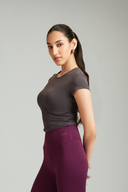 Coal OnTheGo fitted tank top style tee designed for comfort and effortless movement