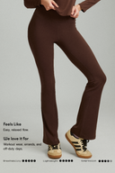 Coffee Bean OnTheGo Flare Pants