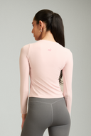 Front view of the Jellybean full sleeve gym top for women's activewear