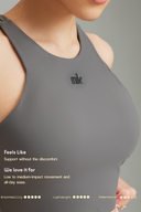 Classic Gray OnTheGo Cropped Tank