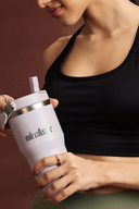 Light purple sports water bottle for gym workouts and daily hydration