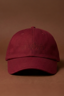 Maroon gym cap for workouts, running, and outdoor training