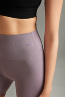 Mauve OnTheGo shorts featuring breathable stretch fabric for active lifestyles