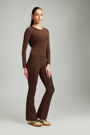 Coffee Bean OnTheGo Flare Pants