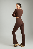 Coffee Bean OnTheGo Flare Pants