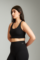 Black OnTheGo Cross Back Sports Bra
