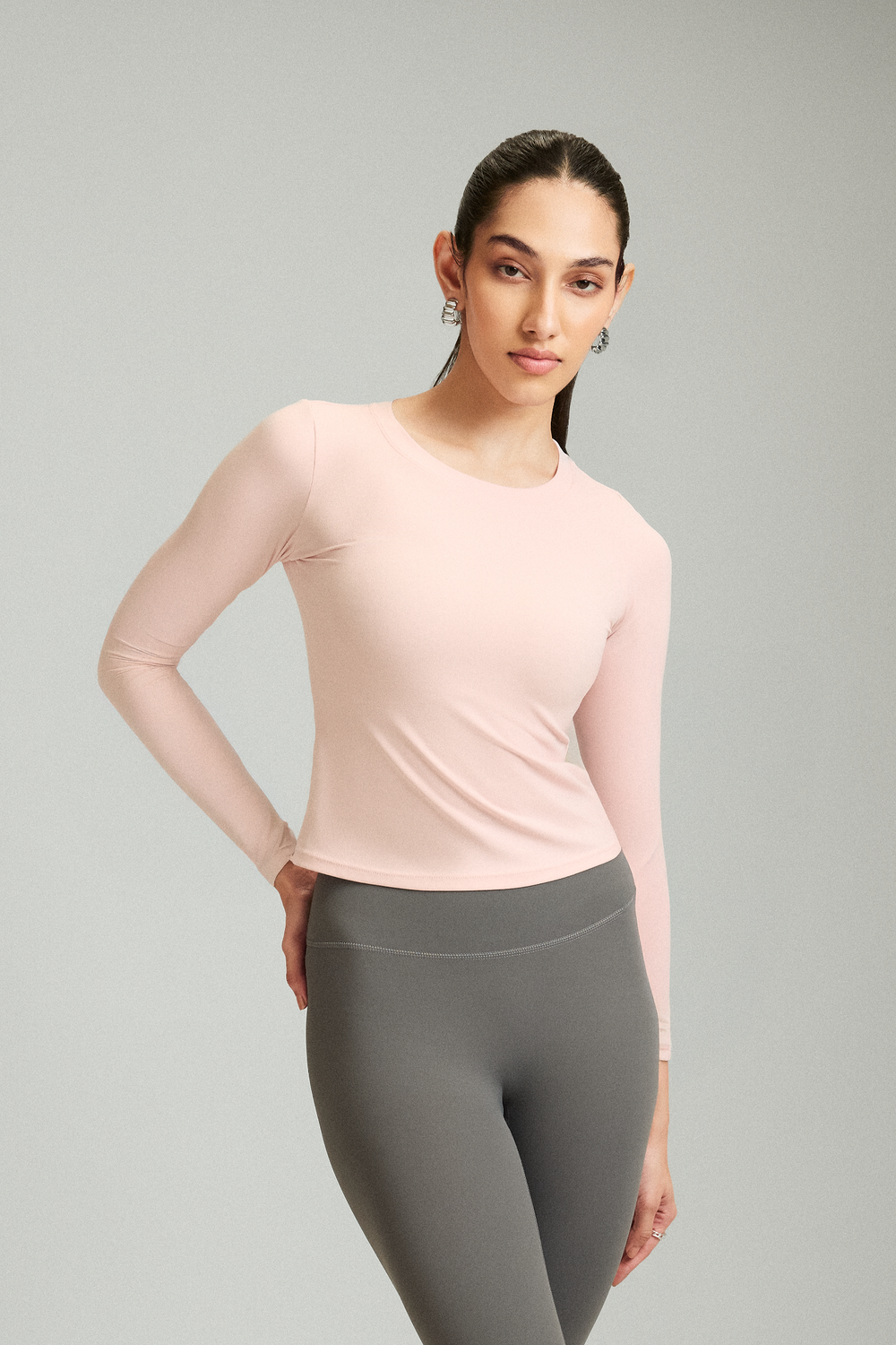 Jellybean OnTheGo Fitted Full Sleeves Top