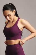 Grape Jelly OnTheGo Cross Back Sports Bra